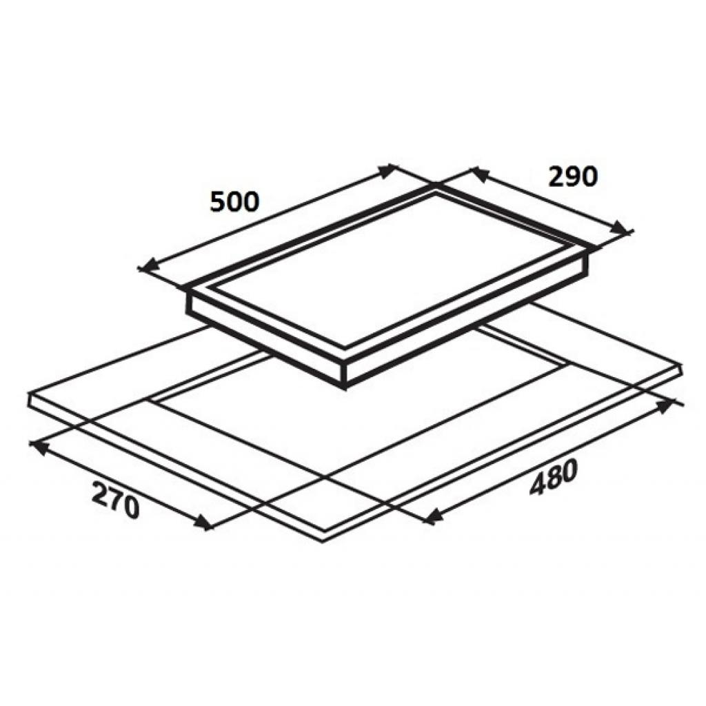 Варочна поверхня Interline HGS 534 FGK XA (HGS534FGKXA) - зображення 3