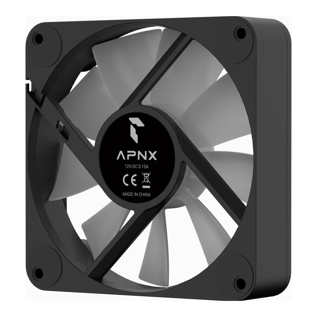 Кулер до корпусу APNX FP1-140 ARGB Black (APF4-PF11217.11) - зображення 7