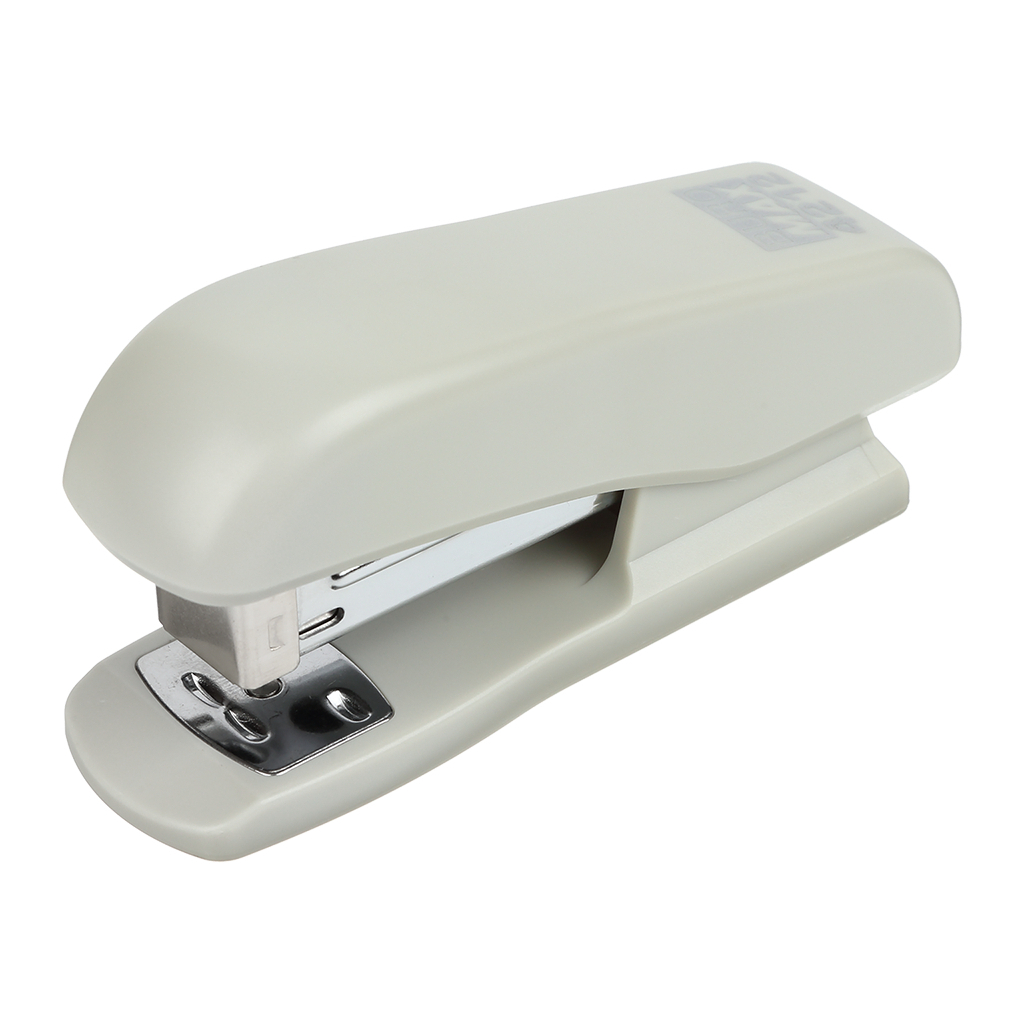 Степлер Buromax пластиковий, 20 аркушів, (скоби №24;26), 105 х 31 х 55 мм, сірий (BM.4212-09) - зображення 1