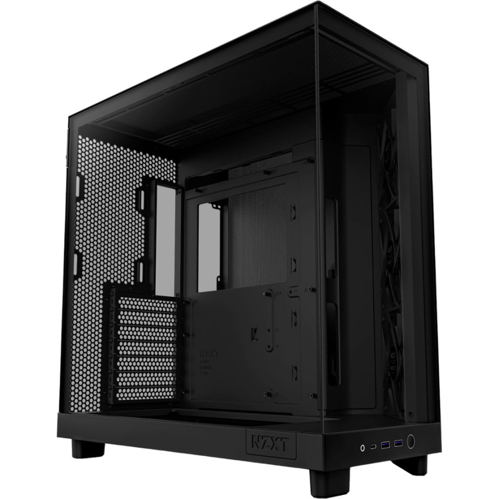Корпус NZXT H6 Flow All Black (CC-H61FB-01) - зображення 1