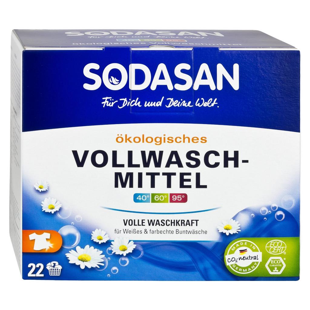 Пральний порошок Sodasan Heavy Duty 1,2 кг (4019886050500) - зображення 1