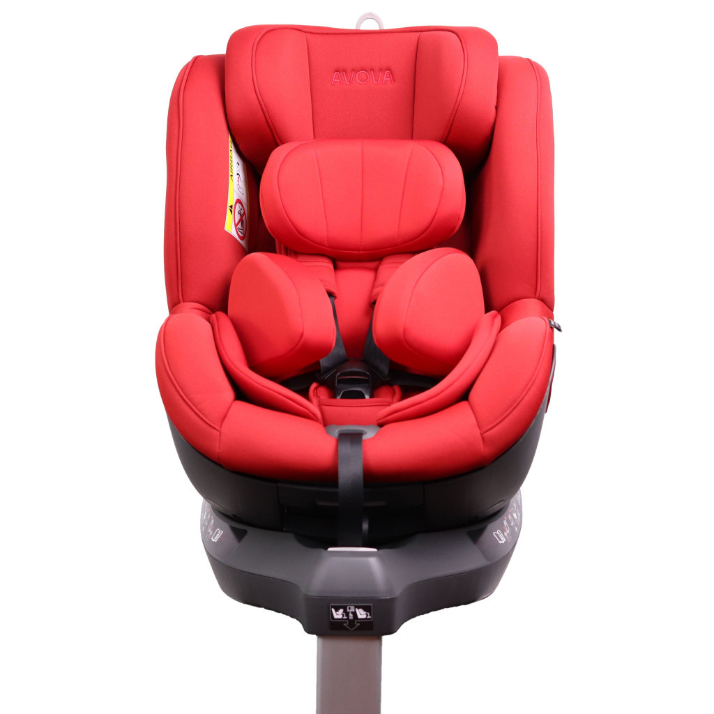 Автокрісло Avova Sperber-Fix i-Size 0-1 Maple Red (4260621465022) - зображення 2