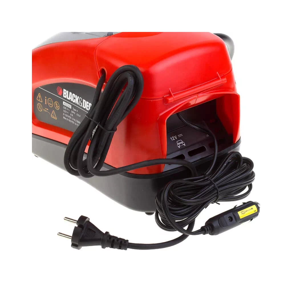 Автомобільний компресор Black&Decker ASI300 - изображение 4
