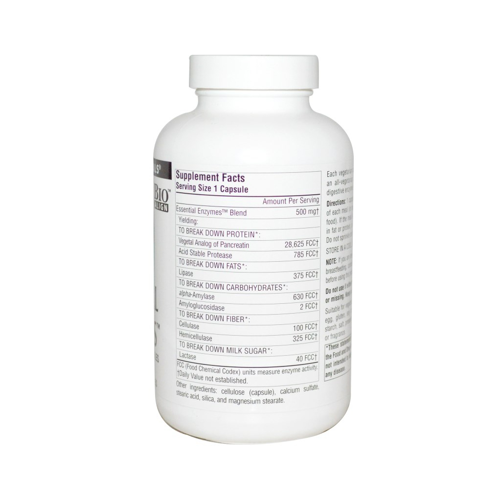 Пробіотики Source Naturals Ефірні Ензими 500мг, 60 гелевих капсул (SN1301) - зображення 2