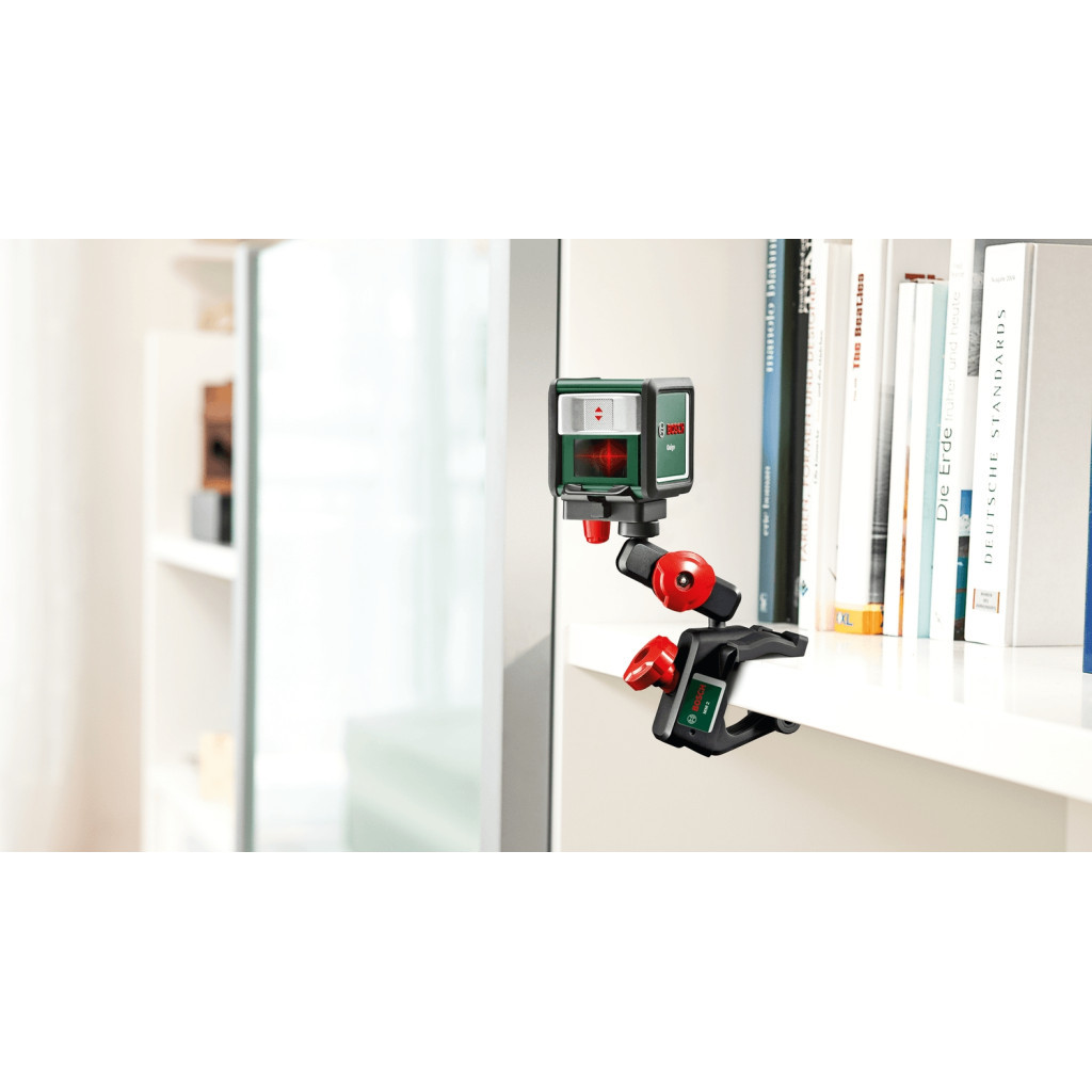 Лазерний нівелір Bosch Quigo, до 12м, 0.6мм/м, 1.098кг (0.603.663.503) - зображення 5