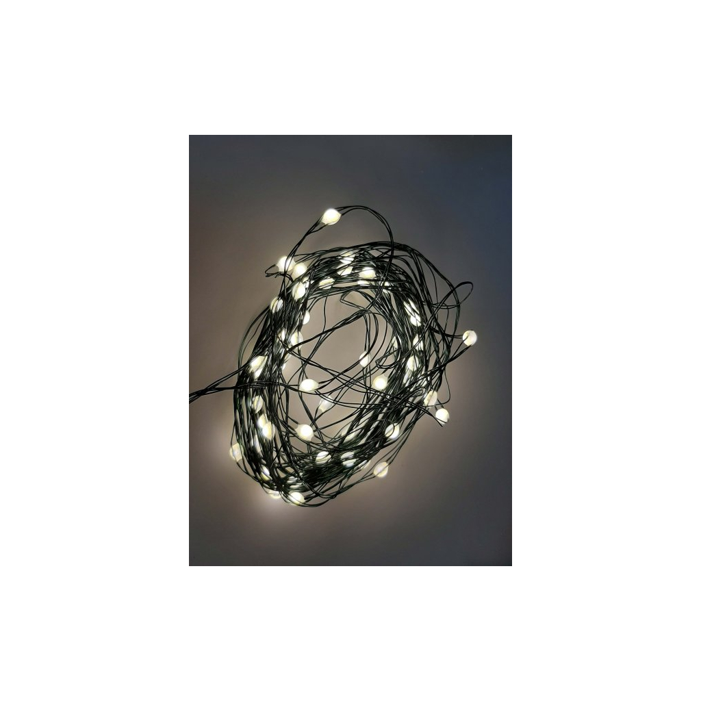 Гірлянда Luca Lighting Струна зелена, 13 м теплий білий (8718861853124) - зображення 2