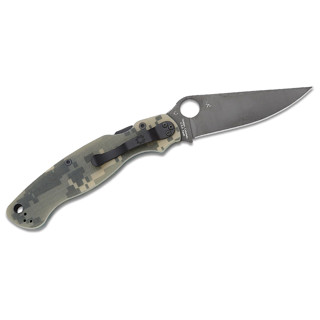 Ніж Spyderco Military 2 DLC S30V Camo G10 (C36GPCMOBK2) - зображення 2