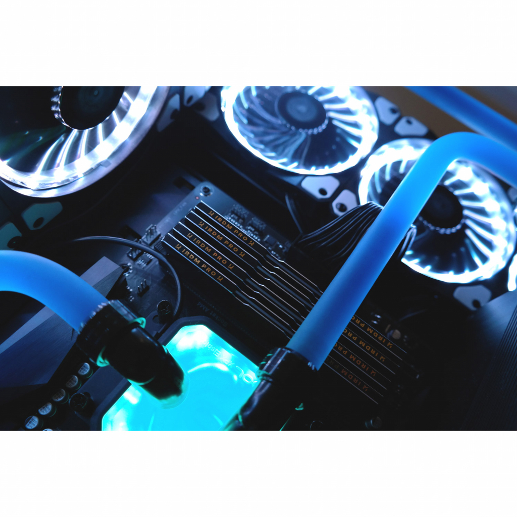 Модуль пам'яті для комп'ютера DDR4 32GB (2x16GB) 3600 MHz Iridium Pro Black Goodram (IRP-3600D4V64L17/32GDC) - зображення 3