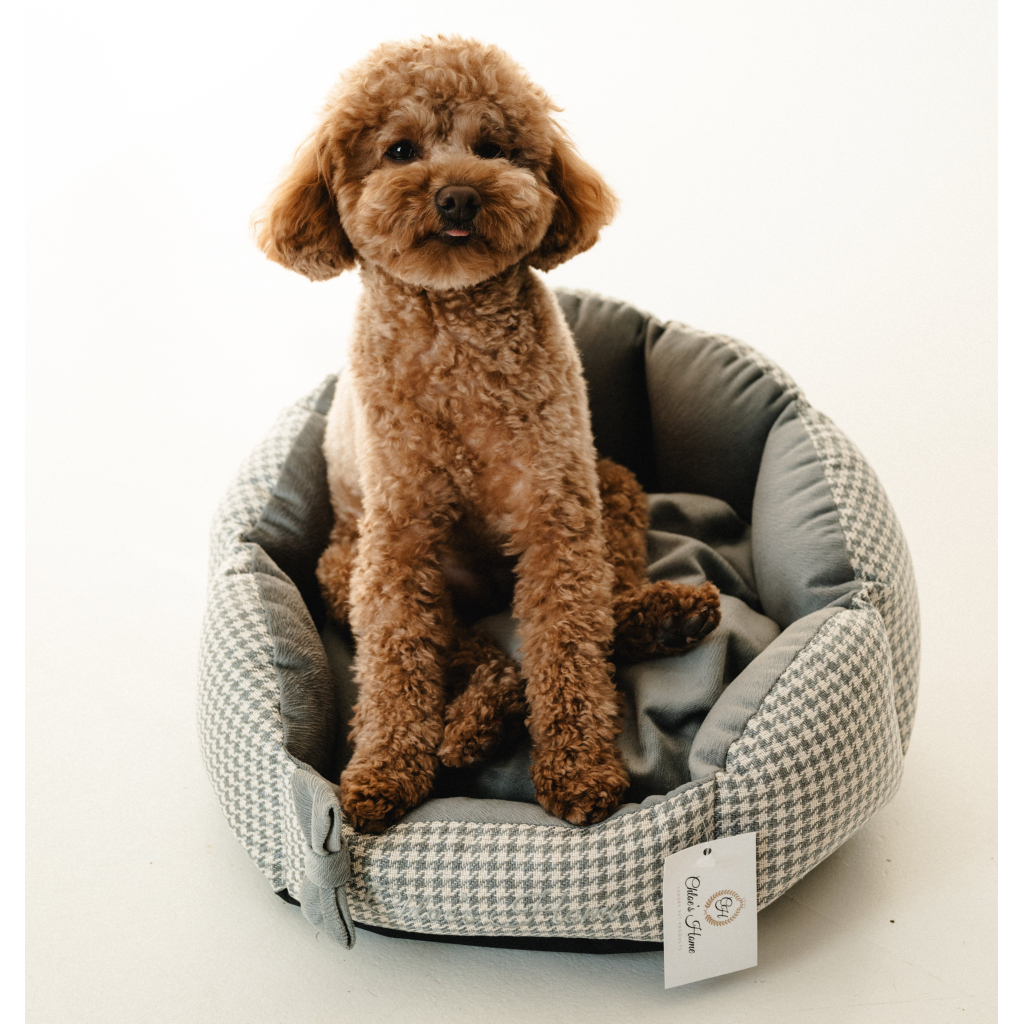 Лежак для тварин Chloe's Home Берлін М сірий (CLH5576) - изображение 3