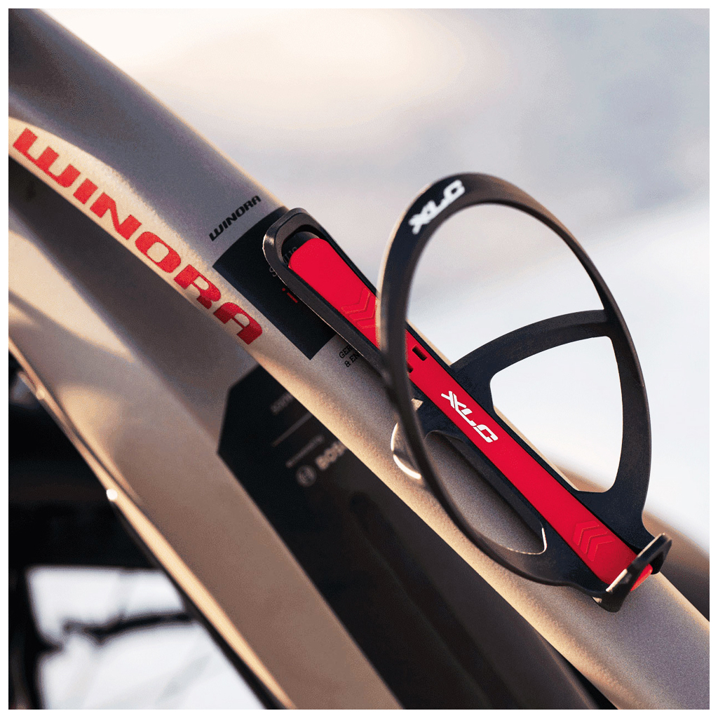 Фляготримач XLC з бортувалкою BC-K10 Red (2503211001) - изображение 4