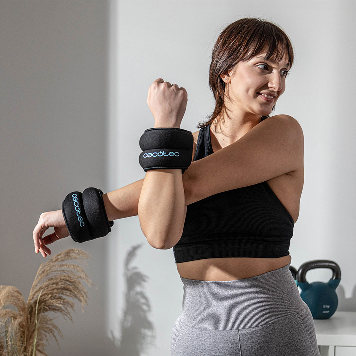Обтяжувачі Cecotec Drumfit AnkleBell 2000 Neo (2шт по 2кг) (CCTC-07207) - зображення 8