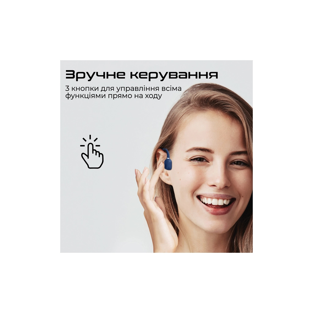 Навушники Promate Ripple Blue (ripple.blue) - зображення 9