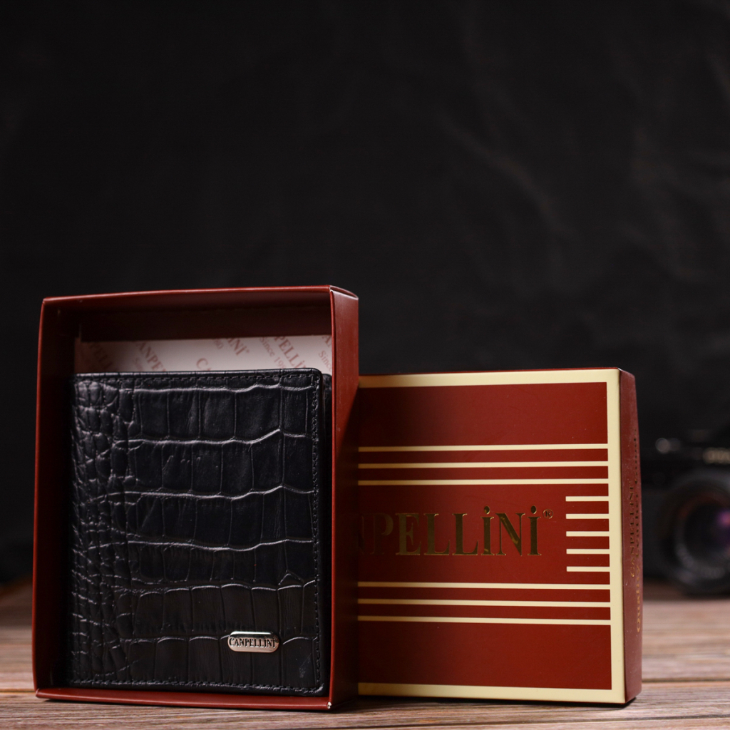 Портмоне Canpellini Чорне (21738) - зображення 10