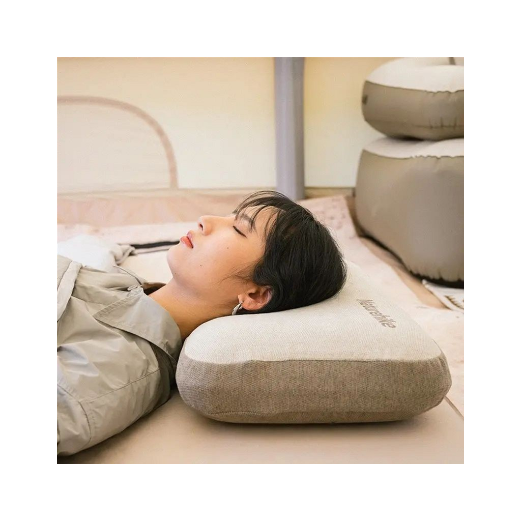 Туристична подушка Naturehike NH22ZT002 з пам'яттю 50x32x11 см Grey (6927595708590) - зображення 6