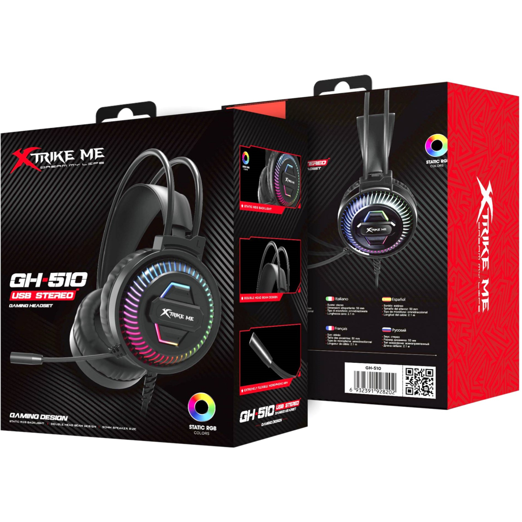 Навушники Xtrike ME GH-510 Black (GH-510) - зображення 6