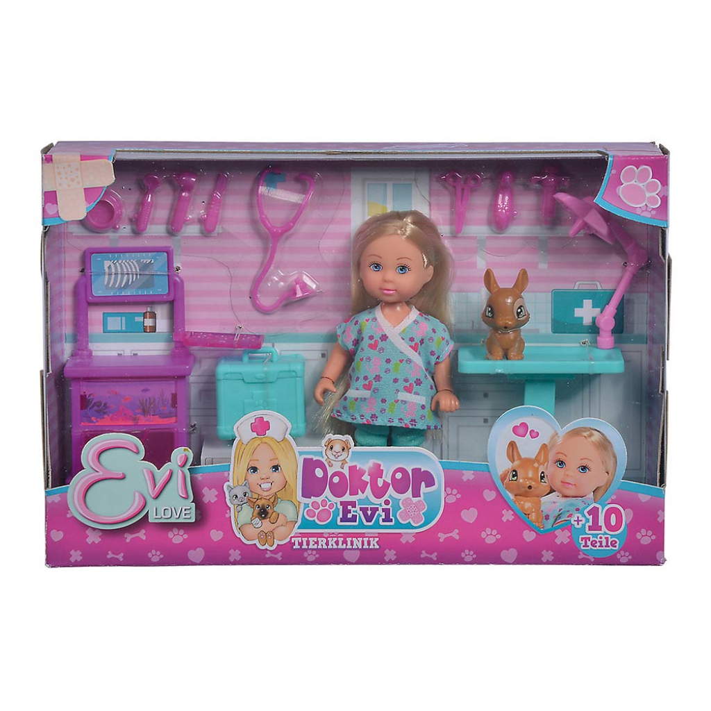 Лялька Simba Лікар Еві Лікарня (5733486) - зображення 4