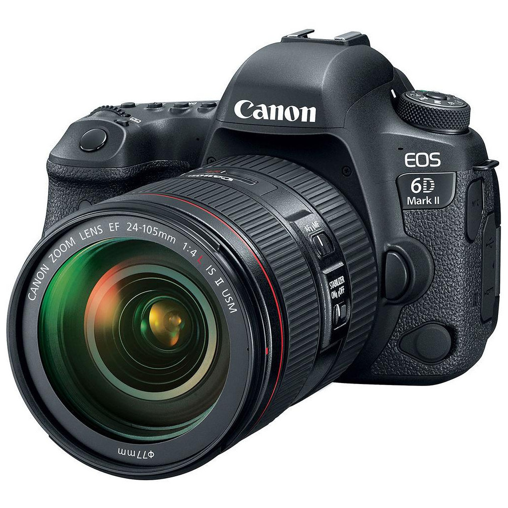 Цифровий фотоапарат Canon EOS 6D MKII 24-105 IS STM kit (1897C030) - зображення 2