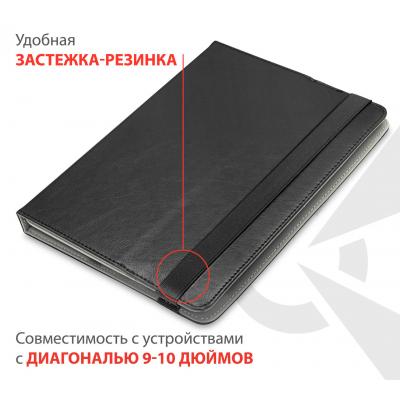 Чохол до планшета AirOn Universal case Premium 9-10" black (4821784622094) - зображення 8