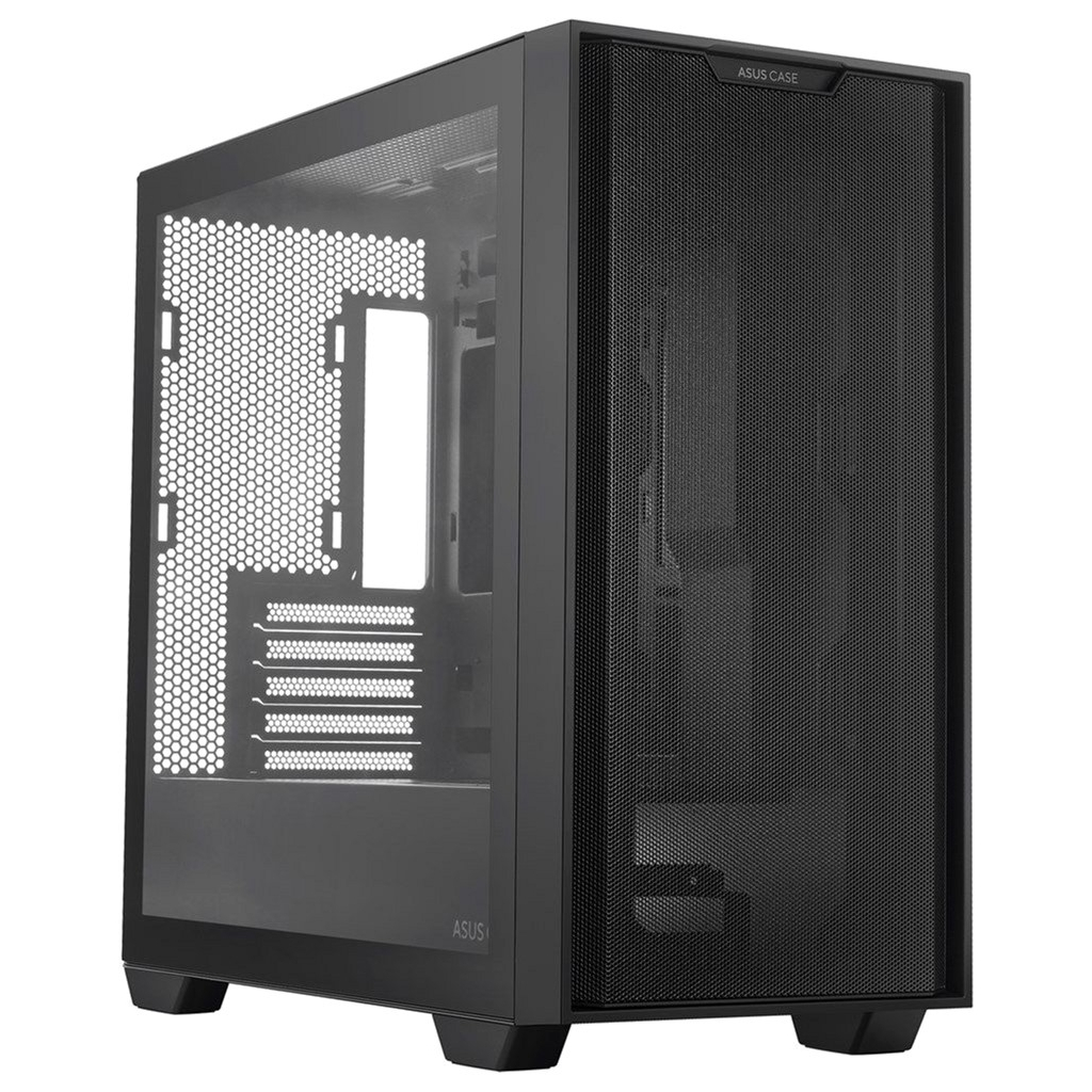 Корпус ASUS A21 Black Tempered Glass (90DC00H0-B09010) - зображення 1