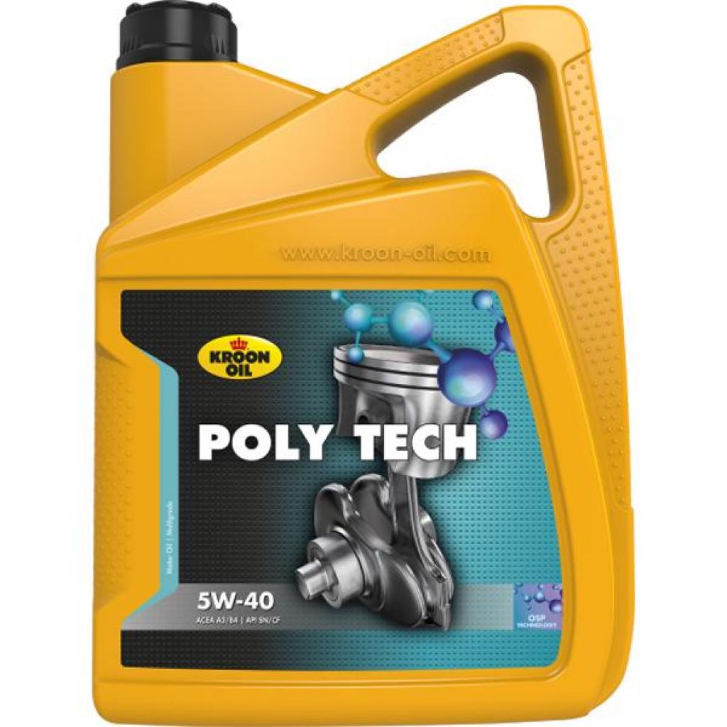Моторна олива Kroon-Oil POLY TECH 5W-40 5л (KL 36140) - изображение 1