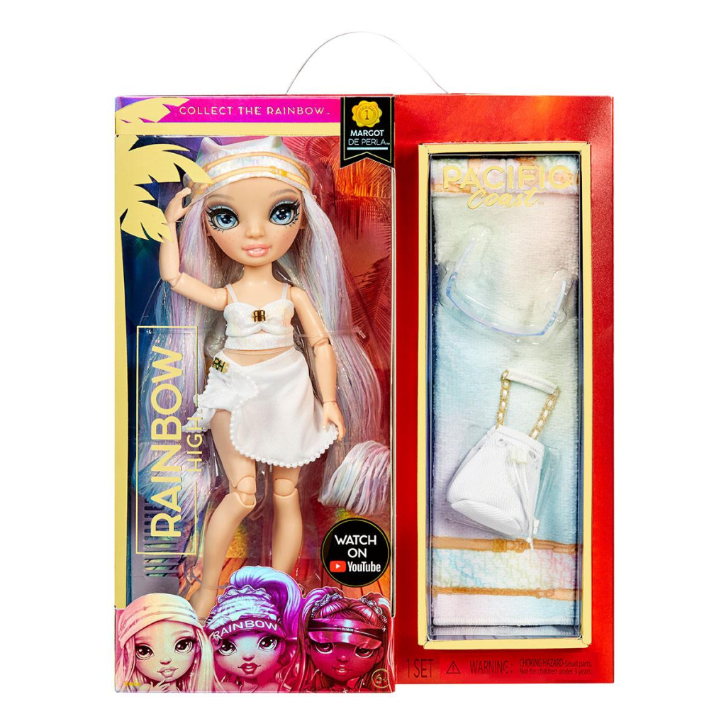 Лялька Rainbow High серії Pacific Coast- Перлина (578406) - зображення 8