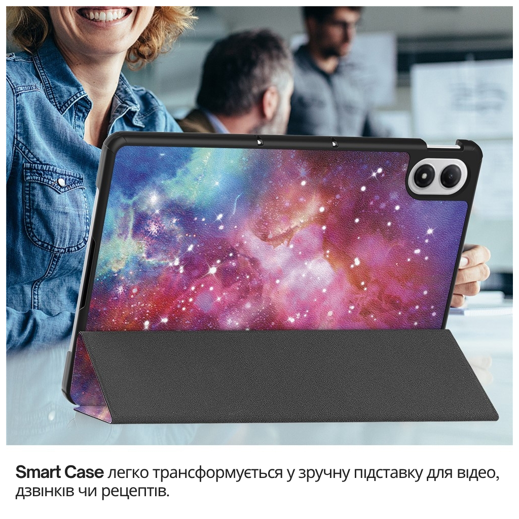 Чохол до планшета BeCover Smart Case Xiaomi Redmi Pad 2 Pro 12.1" Space (714642) - зображення 7