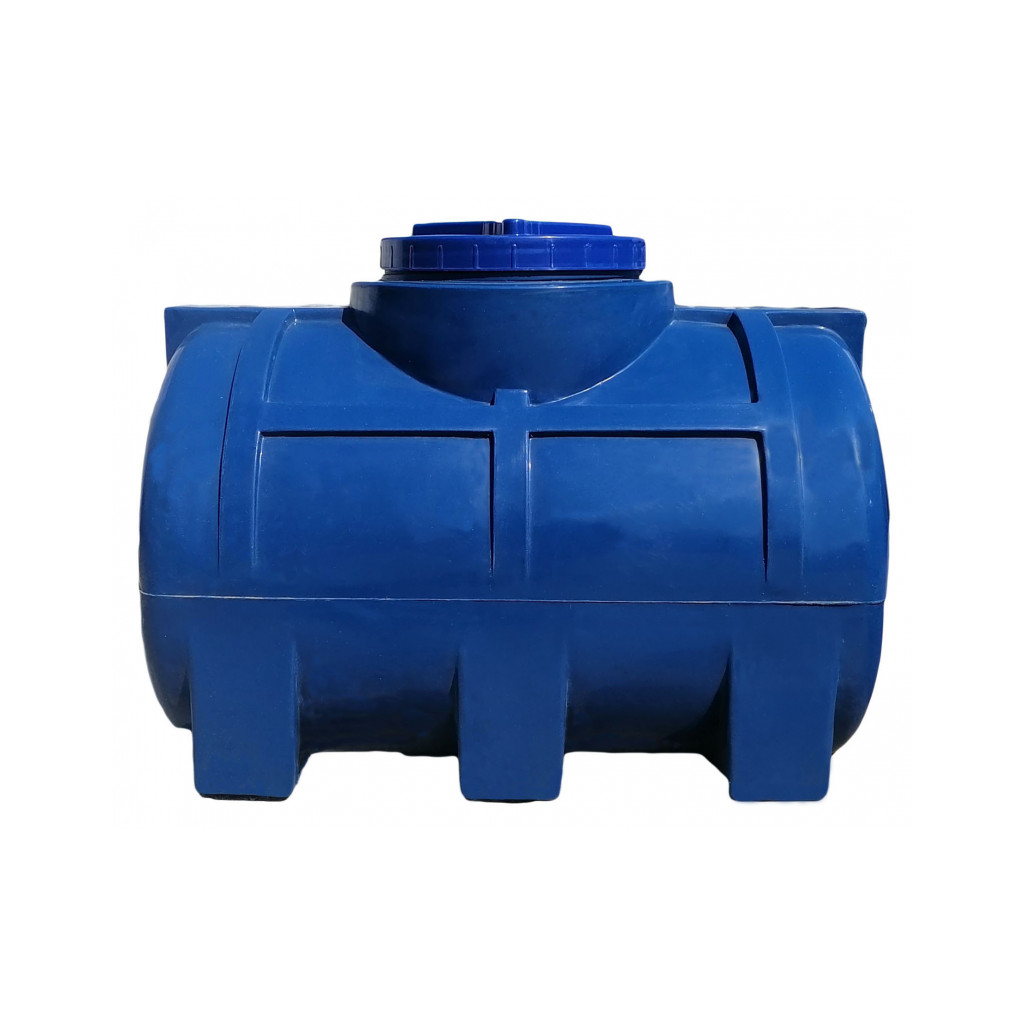 Ємність для води Рото Європласт горизонтальна харчова 250 л синя (37) - зображення 3