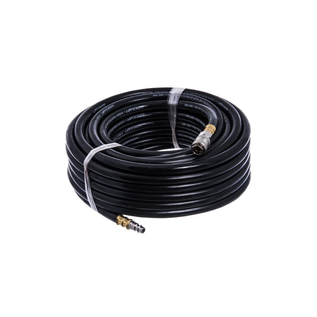 Пневматичний шланг Airkraft повітряний гумовый армований 50м 8x15мм (20 атм) (AHC-10-F) - зображення 1