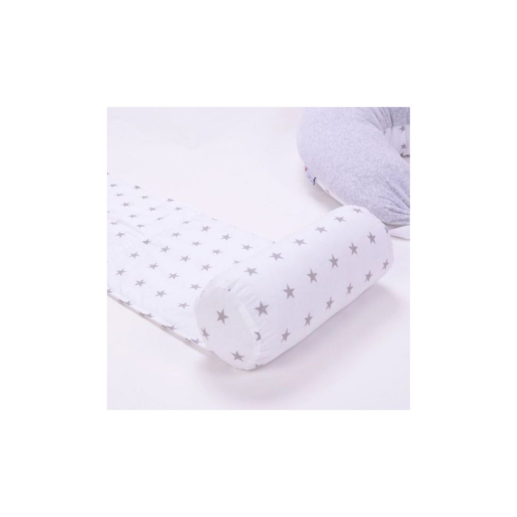 Подушка Верес для годування Comfort Lux Velour stars grey 200х75 (302.04.2) - зображення 7