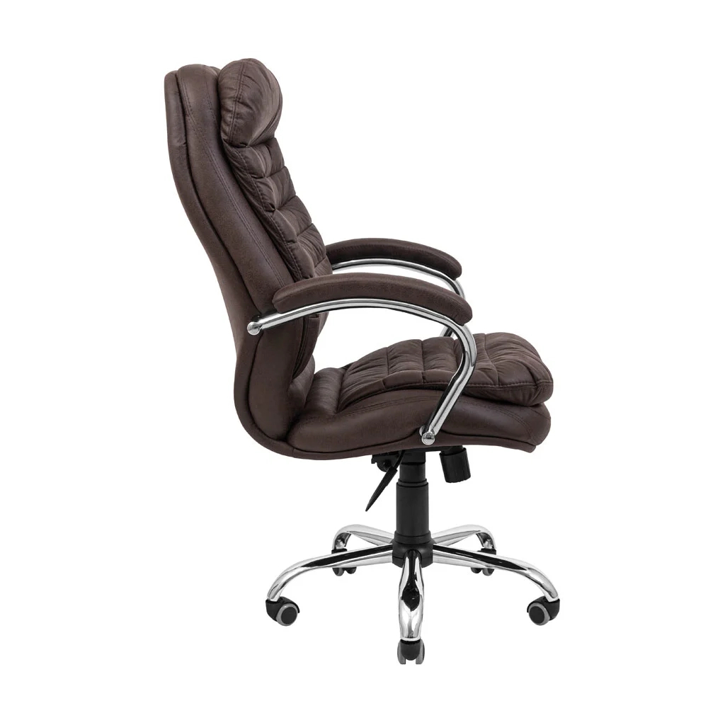 Офісне крісло Richman Валенсія Хром П4 M-2 (Anyfix) Амелі Браун (R00000049726) - зображення 3