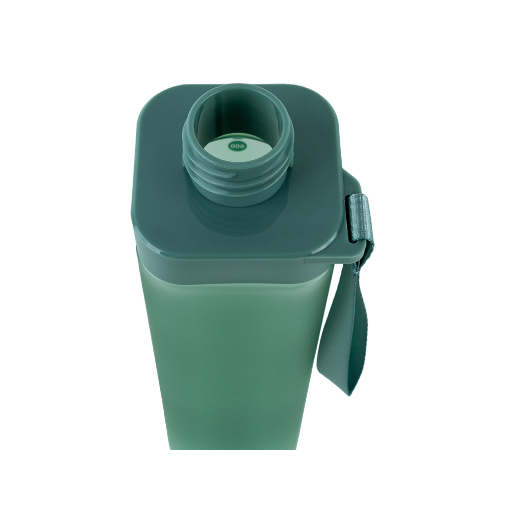 Поїльник-непроливайка Kite квадратна, 700 мл, зелена (K24-1210-2) - зображення 6