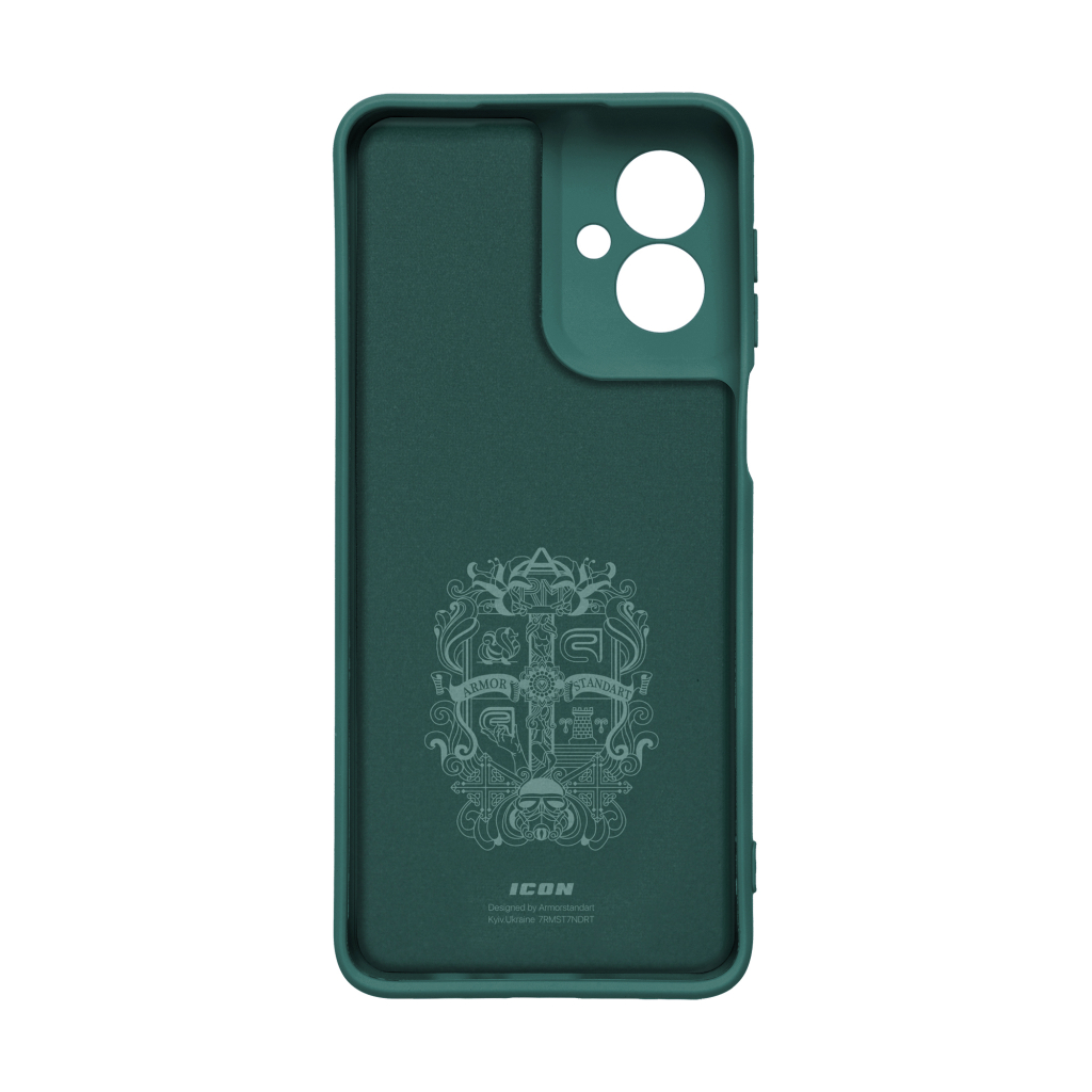Чохол до мобільного телефона Armorstandart ICON Motorola G55 5G Camera cover Green (ARM81209) - зображення 2