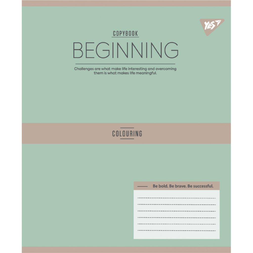 Зошит Yes Beginning А5 60 аркушів лінія (767878) - зображення 2