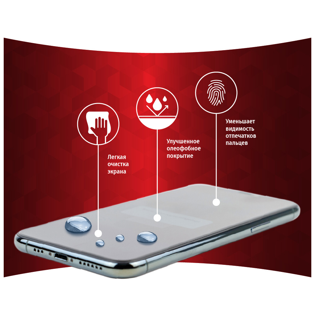 Скло захисне Intaleo Full Glue Tecno POP 3 (BB2) (1283126503115) - зображення 6