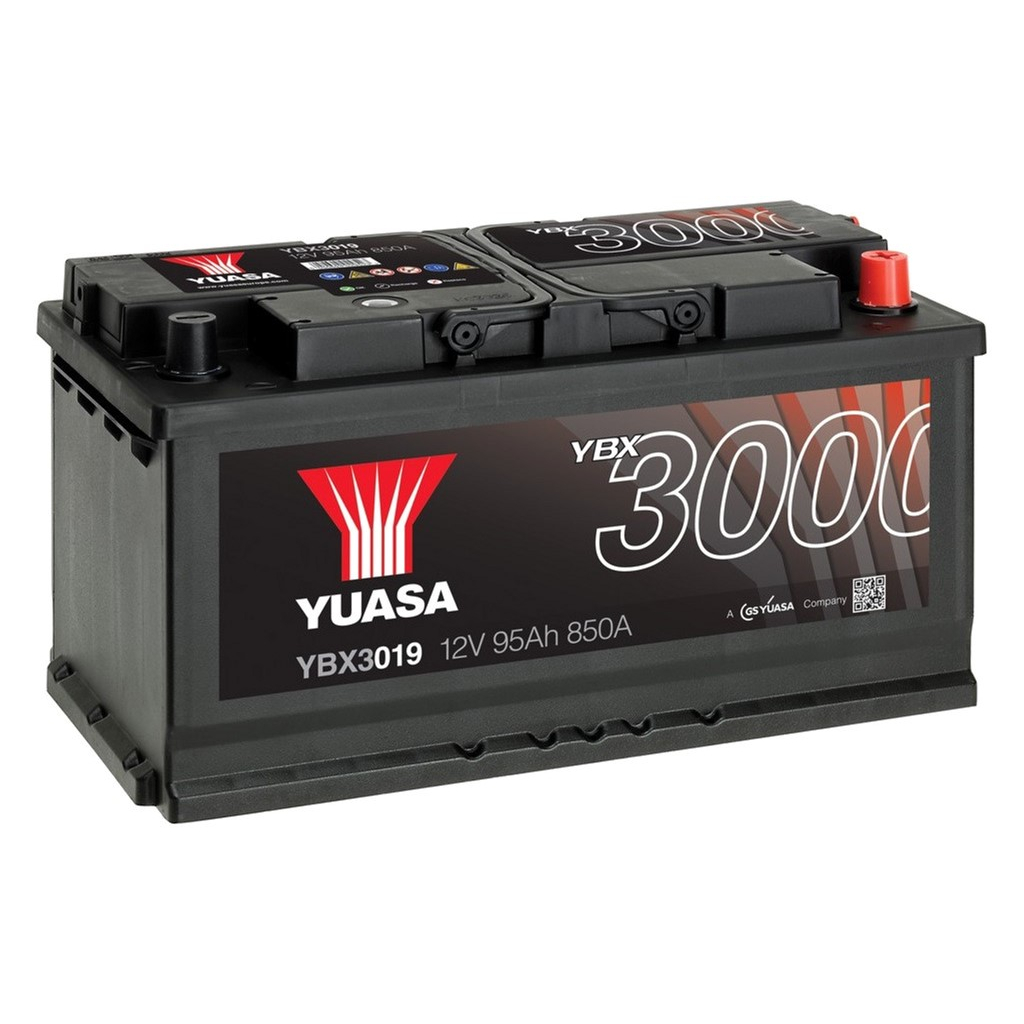 Акумулятор автомобільний Yuasa 12V 95Ah SMF Battery (YBX3019) - зображення 1