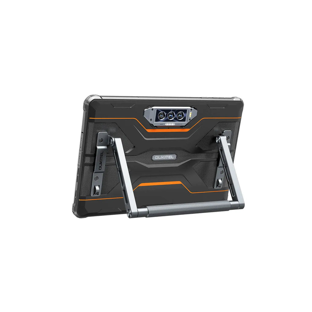 Планшет OUKITEL RT8 11" 6/256GB NFC LTE Dual Sim Black-Orange with hand з ручкою (6931940756396) - зображення 4