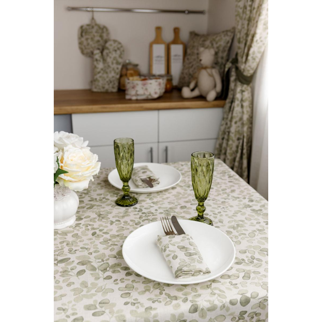 Скатертина Прованс Тереза Листочки D-180 (034506) - зображення 5