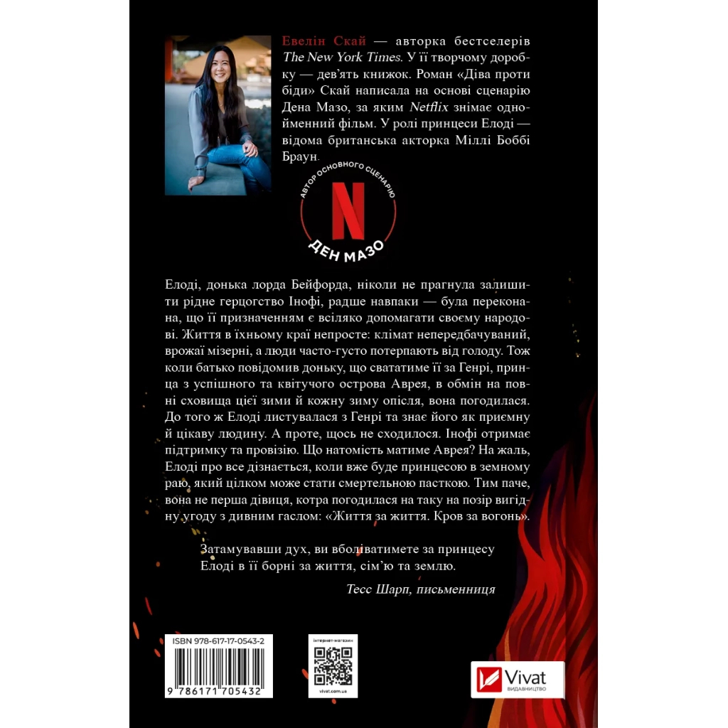 Книга Діва проти біди - Евелін Скай Vivat (9786171705432) - зображення 2