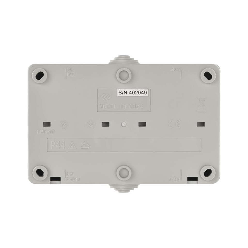 Розетка EMOS 16A 250V IP44 подвійна (A1396.1) - изображение 4