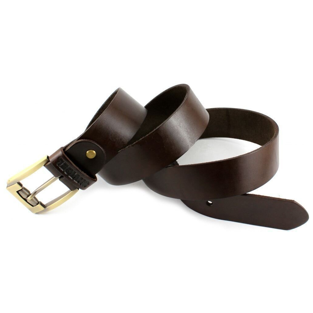 Ремінь Shvigel Чоловічий Коричневий (00023) - зображення 2