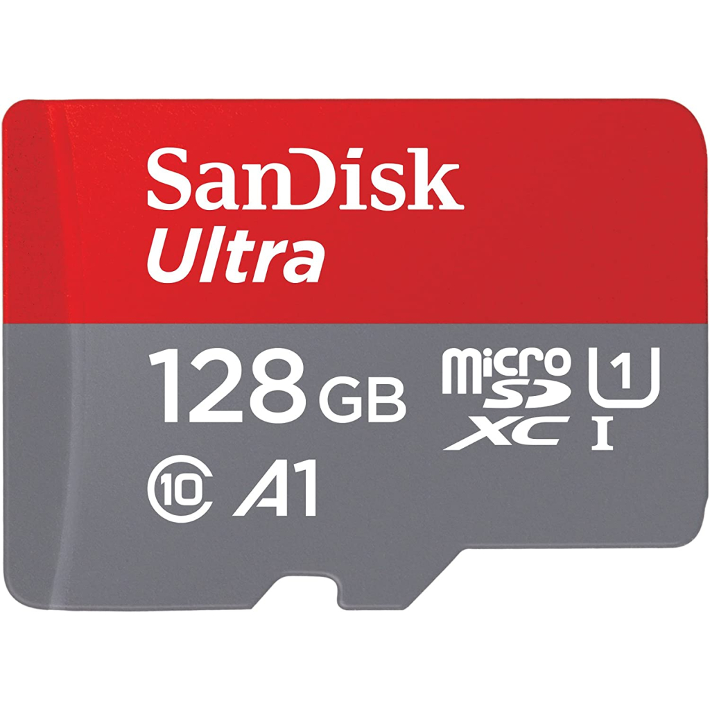 Карта пам'яті SanDisk 128GB microSD class 10 UHS-I A1 Ultra (SDSQUAB-128G-GN6MN) - зображення 1