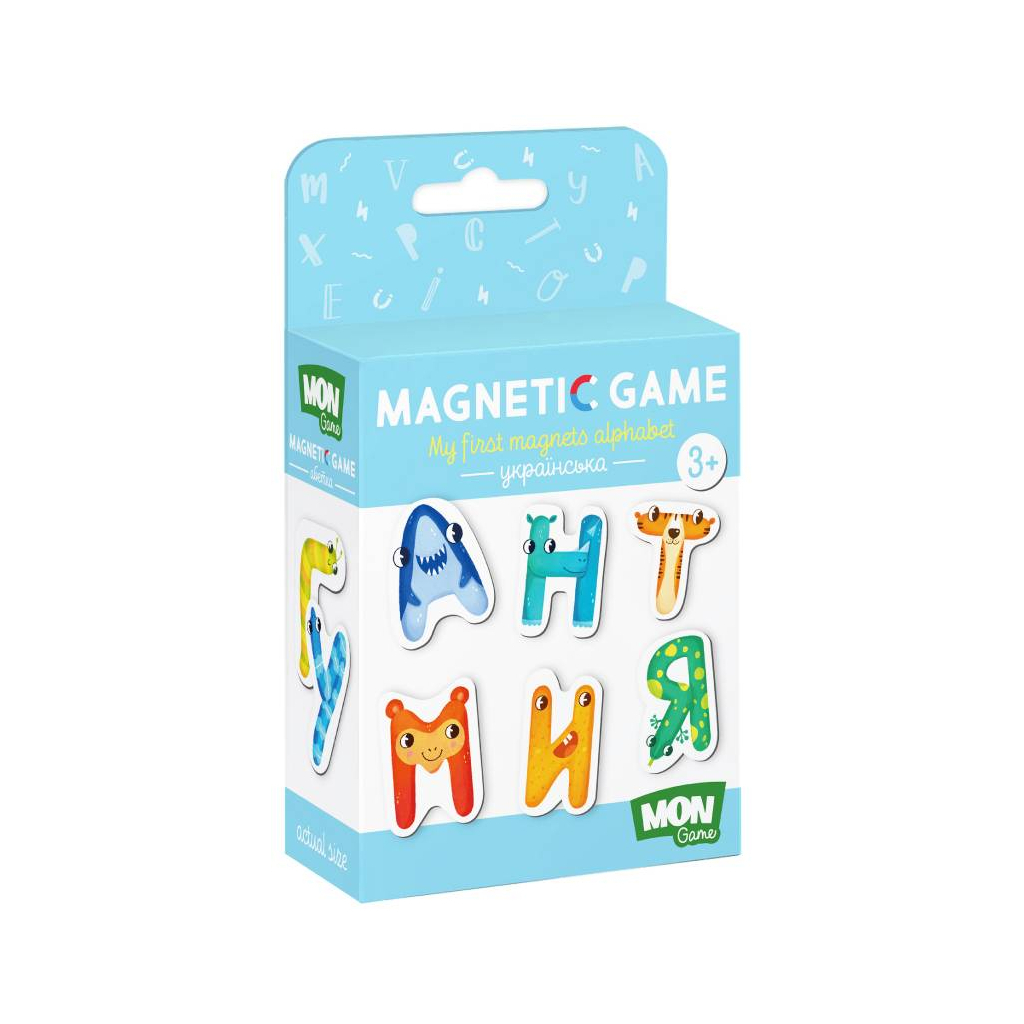 Настільна гра DoDo Магнітні літери. Українська (200211) - зображення 1