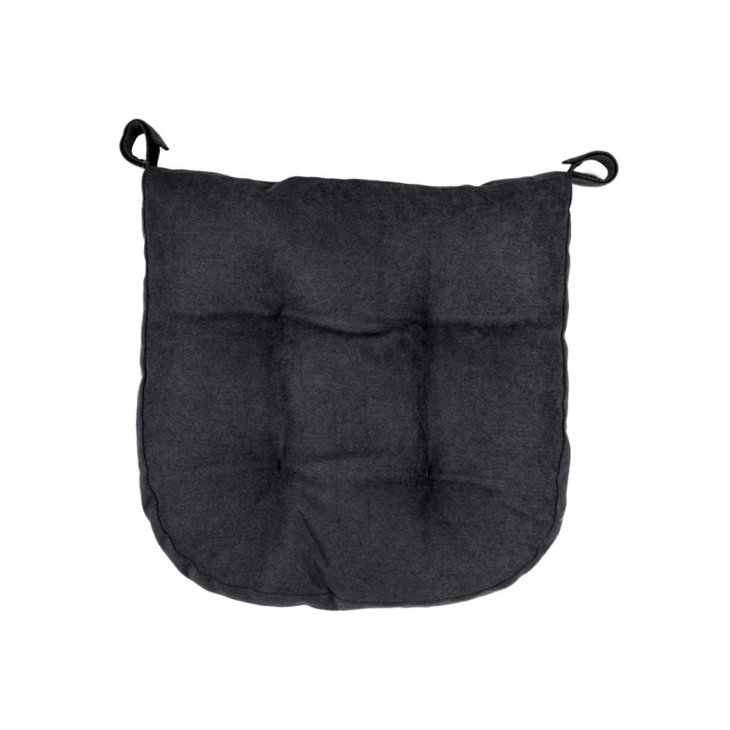 Подушка на стілець Прованс LUIS Чорна 40х40 см (033802) - зображення 1