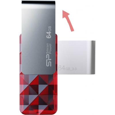 USB флеш накопичувач Silicon Power 64GB Ultima U30 Red USB 2.0 (SP064GBUF2U30V1R) - зображення 3