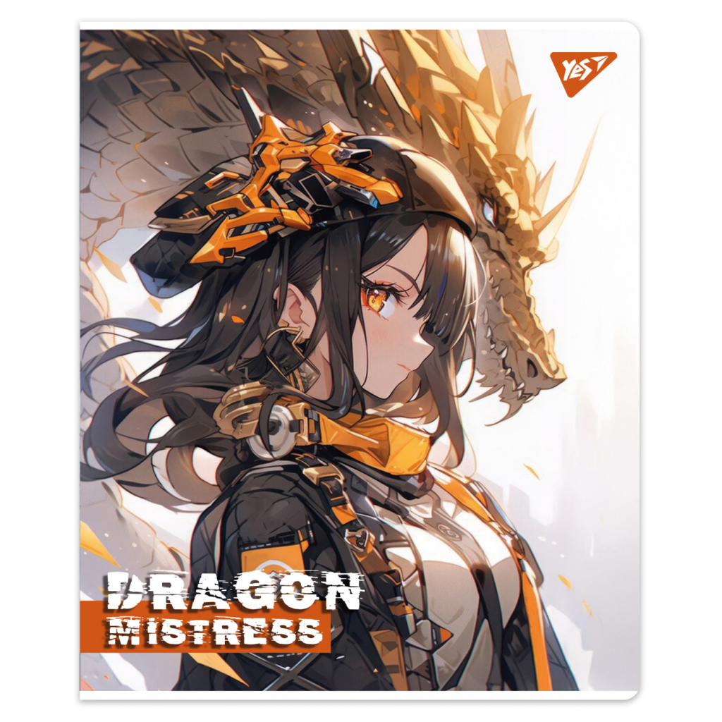 Зошит Yes Dragon mistress 12 аркушів лінія (767506) - зображення 5