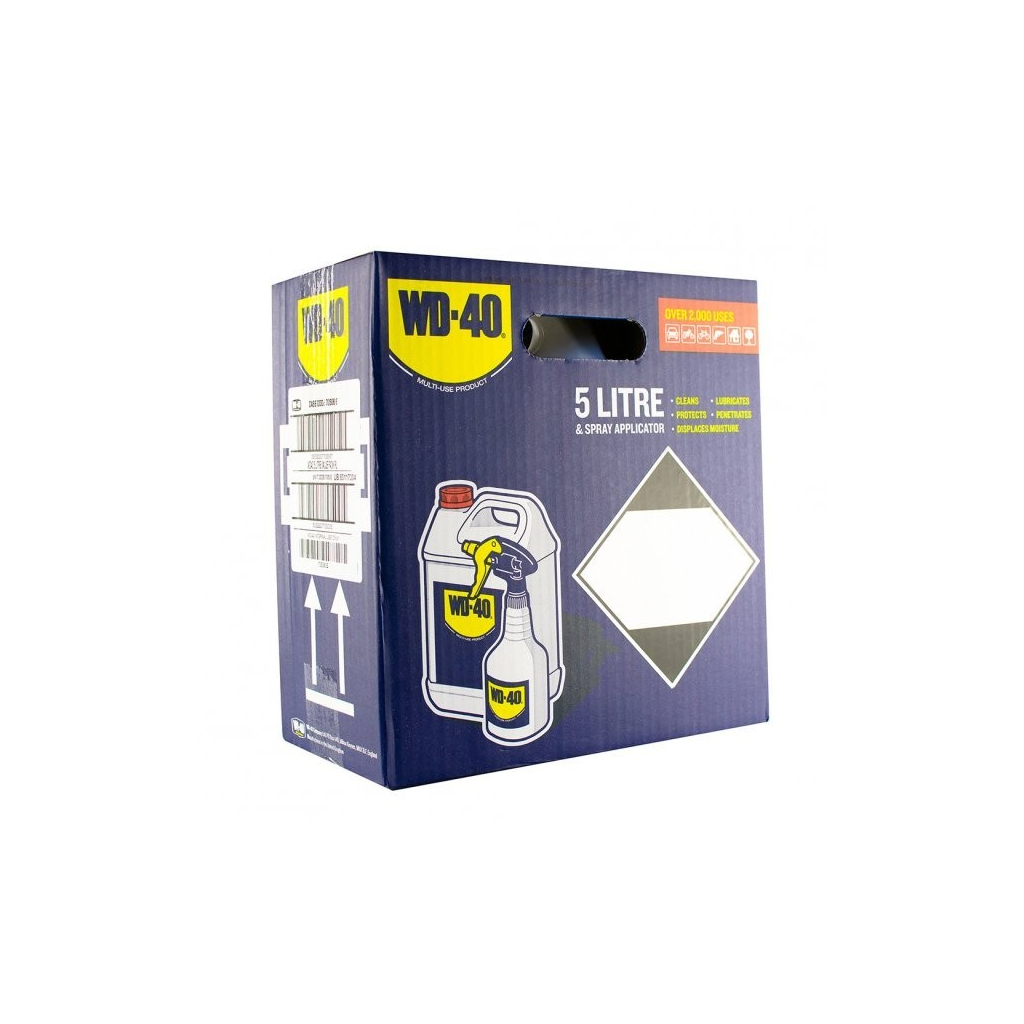 Мастило автомобільне WD-40 5000мл + розпилювач (124W705806) - зображення 2