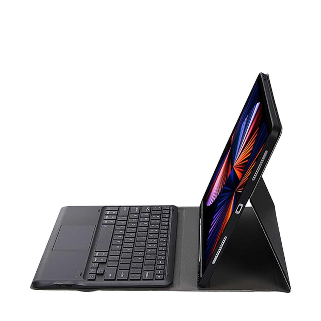 Чохол до планшета BeCover Keyboard+TouchPad Apple iPad Pro 12.9 2018/2021/2022 Deep Blue (712382) - зображення 4