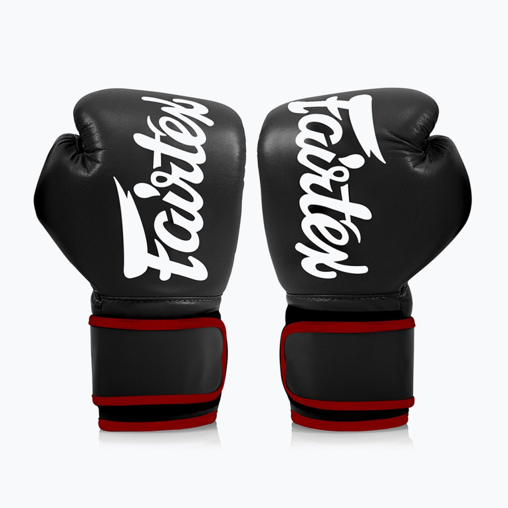 Боксерські рукавички Fairtex BGV14 Black 16 унцій (бинти в комплекті) (BGV14_16oz_Black) - зображення 3