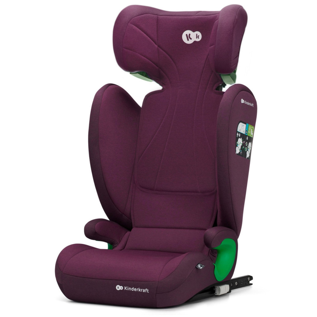 Автокрісло Kinderkraft Junior Fix 2 i-Size Cherry Pearl (KCJUFI20RED0000) (5902533921584) - зображення 3