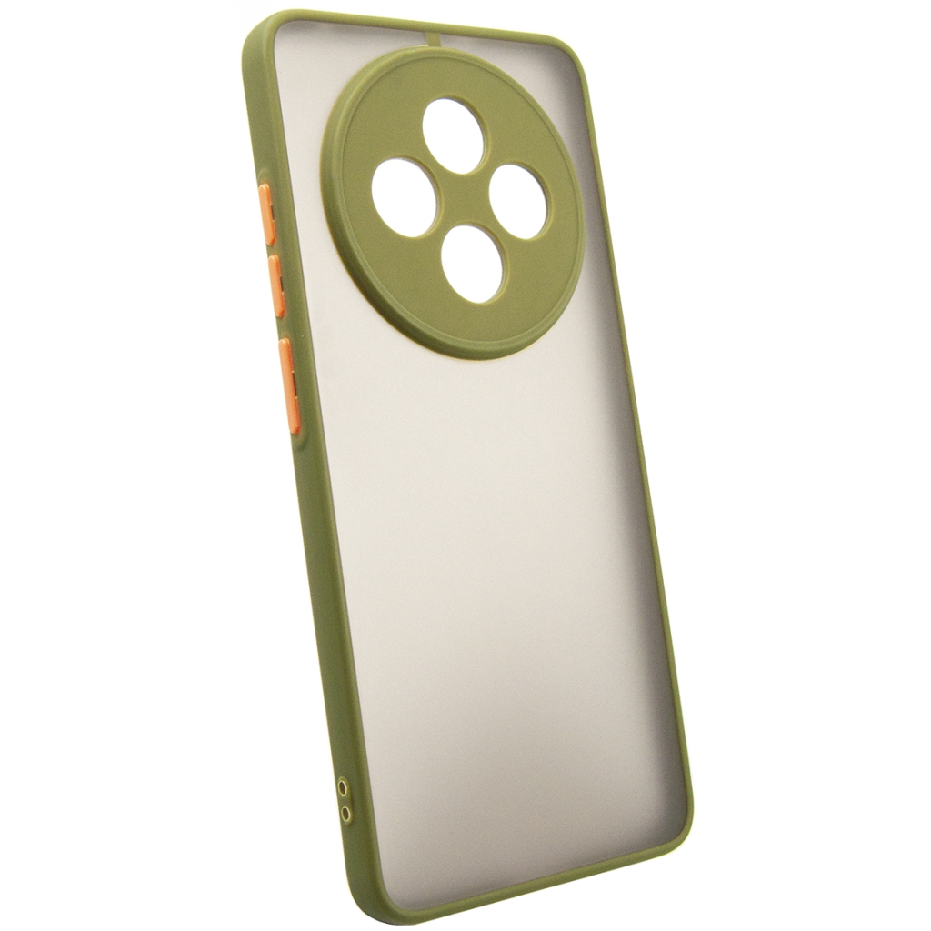 Чохол до мобільного телефона Dengos Matte Oppo Reno 12 F/FS (Green) (DG-TPU-MATT-148) - зображення 2